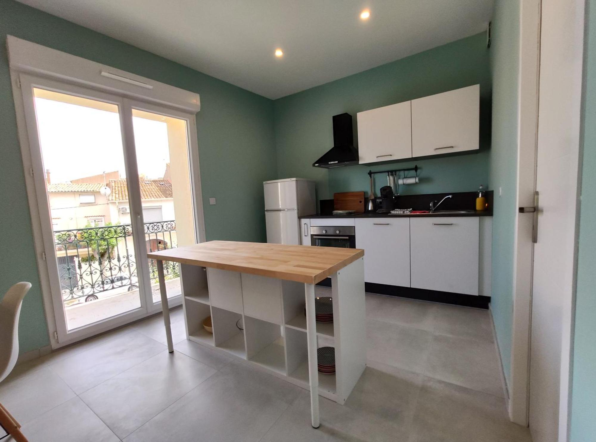 Apartamento Colormix 3 Etoiles - 95M2 Plein Centre - Ensoleille Climatise Mèze Exterior foto