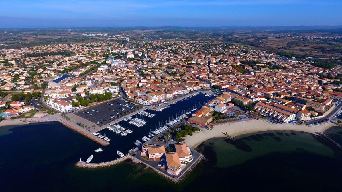 Apartamento Colormix 3 Etoiles - 95M2 Plein Centre - Ensoleille Climatise Mèze Exterior foto